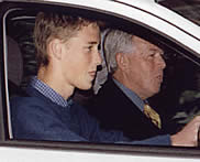 Prince William learning to drive